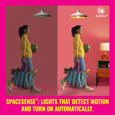 WiZ - WiFi Smart LED E14 Kron 40W 470lm Filament Varm-kallvit - A12506