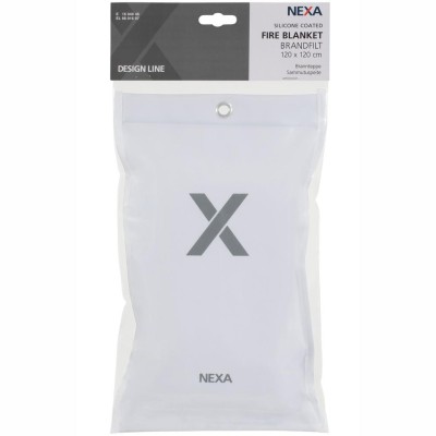 Nexa - FB-120 VMD Brandfilt Silikon Vit 120x120 cm - 13633