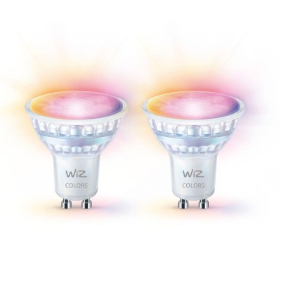 WiZ - WiFi Smart LED GU10 50W 345lm Färg + Varm-kallvit 2-pack - A13073