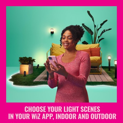 WiZ - WiFi Smart RGBW-Lightstrip Utomhus 5m - A11133