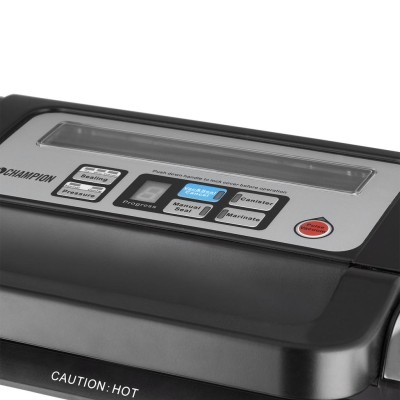 Champion - Vakuumförpackare Pro 20L/min 130W VF410 Rostfri/Svart - CHVF410