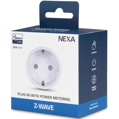 Nexa - ZPR-111 Z-Wave Plugin På/Av med energimätning - A10736