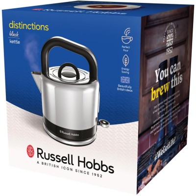 Russell Hobbs - Vattenkokare Distinctions Kettle Black 26420-70 - A11038