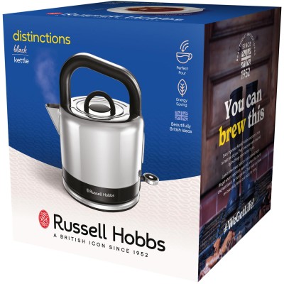 Russell Hobbs - Vattenkokare Distinctions Kettle Black 26420-70 - A11038