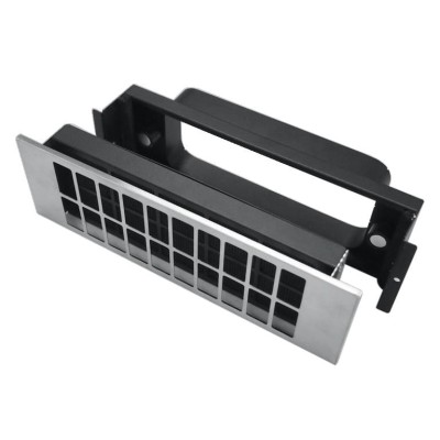 Kolfilter till bänkintegrerade modeller, monteras i sockel, tvättbart