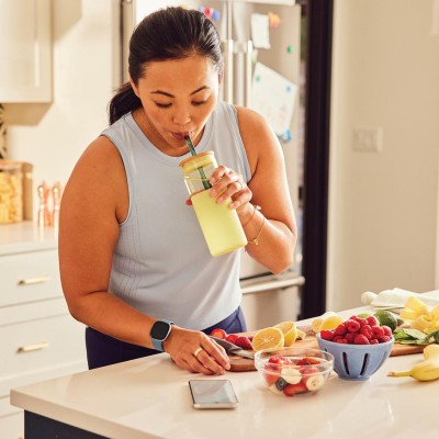 Fitbit - Versa 4, Black/Graphite - FB523BKBK