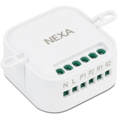 Nexa - WBT-2202 Inbyggnadsändare 230V På/Av/Dimmer 2 kanaler - A11260