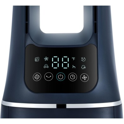 Midea - Golvfläkt 2 i 1 med Luftrenare WiFi Mörkblå - A14219