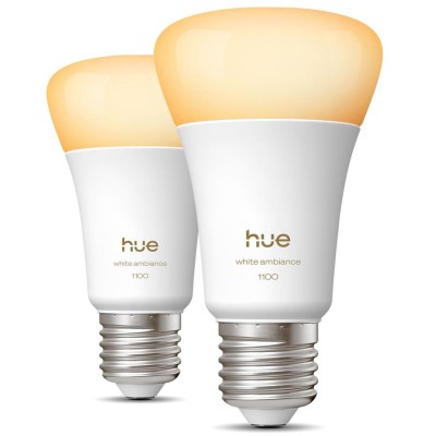 Philips Hue - White Ambiance E27 1100lm 2-pack - A15458