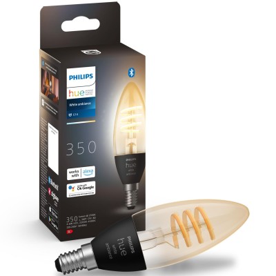 Philips Hue - White Ambiance Filament E14 Kron 350 lm 1-pack - A10979
