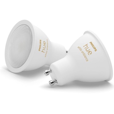 Philips Hue - White Ambiance GU10 400lm 2-pack - A13308
