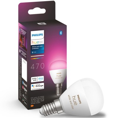 Philips Hue - White and Color Ambiance E14 Klot 470 lm 1-pack - A10795