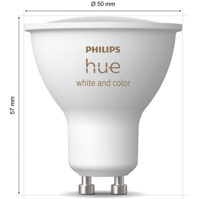 Philips Hue - White and Color Ambiance GU10 400lm 1-pack - A13536