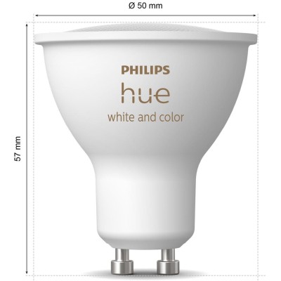 Philips Hue - White and Color Ambiance GU10 400lm 1-pack - A13536