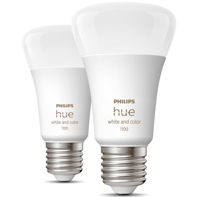Philips Hue - White Color Ambiance E27 1100lm 2-pack - 929002468802