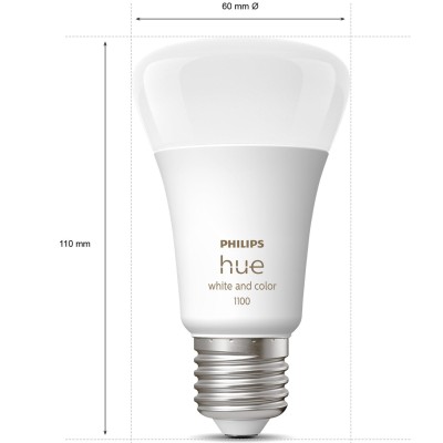 Philips Hue - White Color Ambiance E27 1100lm 2-pack - 929002468802
