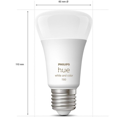 Philips Hue - White Color Ambiance E27 1100lm 2-pack - 929002468802