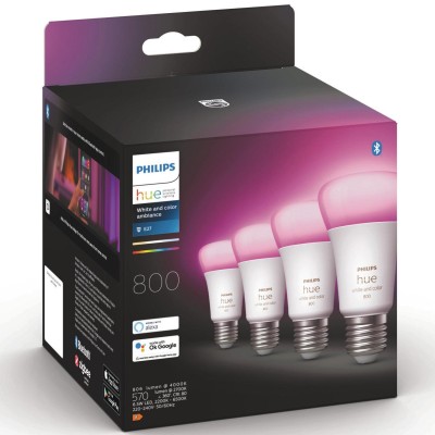 Philips Hue - White Color Ambiance E27 4-pack - 929002489604