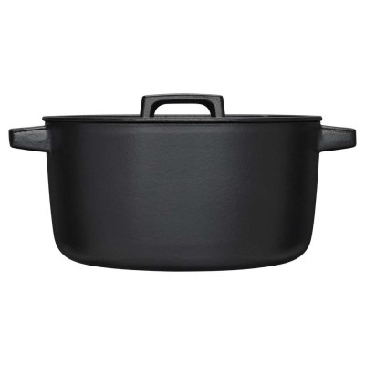 Gryta med lock Folken 4 L emaljerad