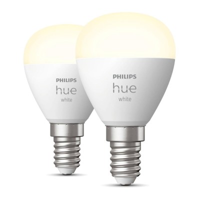 Philips Hue - White E14 P45 Klot 470 lm 2-pack - 929002440604