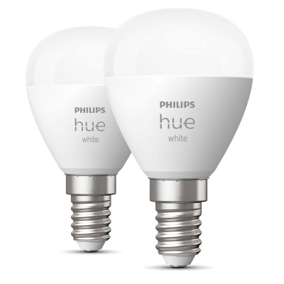 Philips Hue - White E14 P45 Klot 470 lm 2-pack - 929002440604