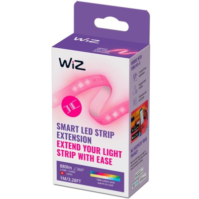 WiZ - WiFi LED-Strip 1m förlängning 880lm - A12499