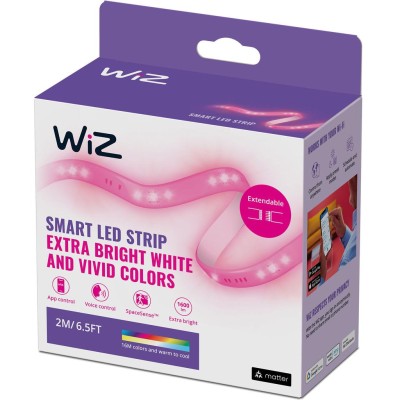 WiZ - WiFi LED-Strip 2m inkl strömadapter 1600lm - A12498