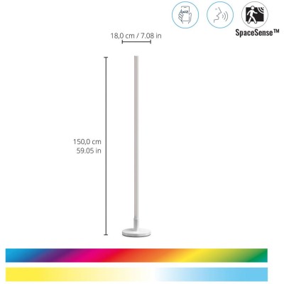 WiZ - WiFi Pole Golvlampa RGB Multicolor 150cm - A12502