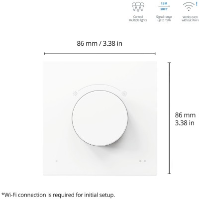WiZ - WiFi Smart Dimmer Dial switch - A13051