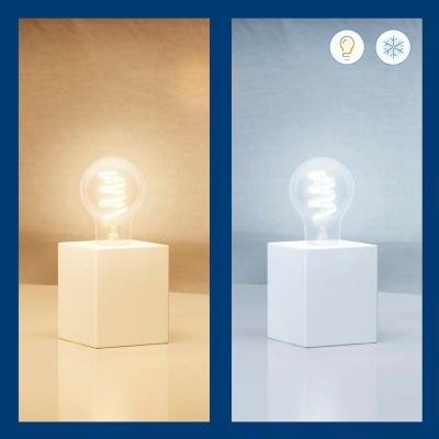 WiZ - WiFi Smart LED E27 40W Filament Färg + Varm-kallvit 470lm - A10775