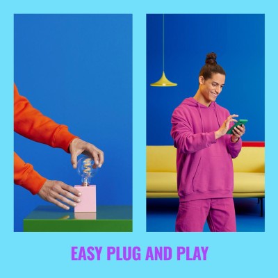 WiZ - WiFi Smart LED E27 40W Filament Färg + Varm-kallvit 470lm - A10775