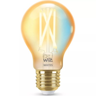 WiZ - WiFi Smart LED E27 50W Filament Bärnstensgul Varm-kallvit 640 lm - A14456