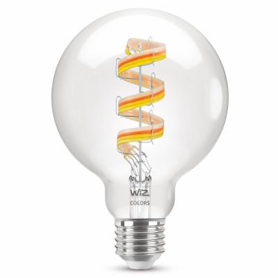 WiZ - WiFi Smart LED E27 G95 40W Filament Färg + Varm-kallvit 470lm - A10776