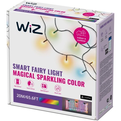 WiZ - WiFi Smart LED Fairy Light Ljusslinga - A13052
