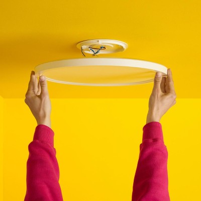 WiZ - WiFi SuperSlim Plafond Ø430 22W 2450lm Varm-kallvit - A12503