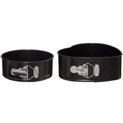 Springformar med löstagbar botten 2 st.