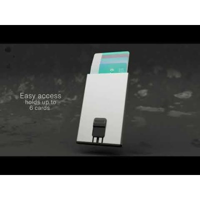 Samsonite - Alu Fit Plånbok med RFID Blå - 133888-1875