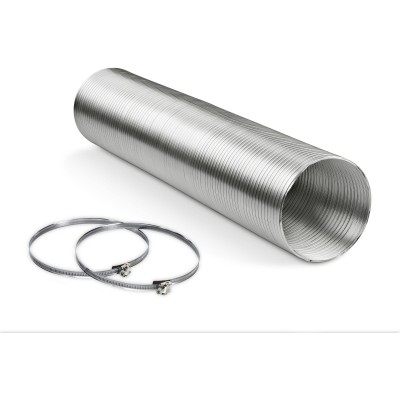 Bosch - DZZ1XX1X1 - Rund fläktkanal, ⌀ 150 mm, aluminium