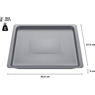 Bosch - HEZ531010 - bakplåt, 30 x 455 x 375 mm, Non stick-beläggning
