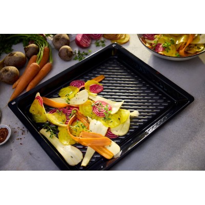 Bosch - HEZ629070 - Air Fry & Grill plåt, 34 x 455 x 375 mm, Diskmaskinssäker