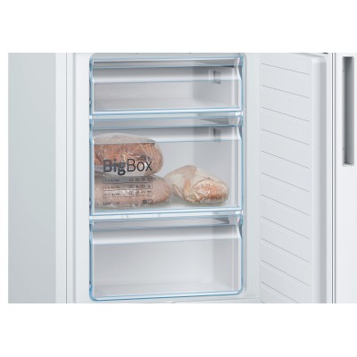 Bosch - KGE36AWCA - Serie 6, Kombinerad kyl/frys, 186 x 60 cm, Vit