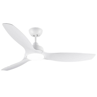 Takfläktslampa Ø135 cm 35W / 24W Justerbart vitt ljus