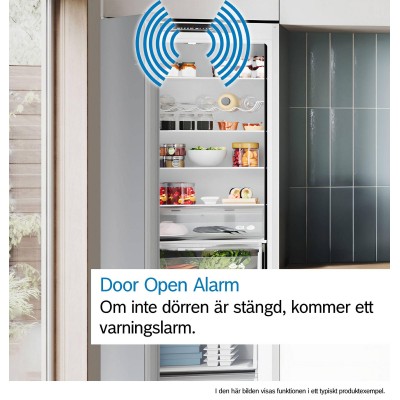 Bosch - KIV865SE0 - Serie 2, Integrerad kyl/frys, 177.2 x 54.1 cm, Glidskenor