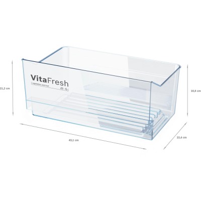 Bosch - KSV36VLDP - Serie 4, Kylskåp, 186 x 60 cm, Inox-Look