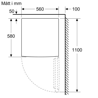 Bosch - KTR15NWEB - Serie 2, Bänkkylskåp, Vit