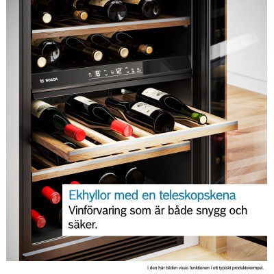 Bosch - KWK16ABGB - Serie 6, Fristående vinkyl
