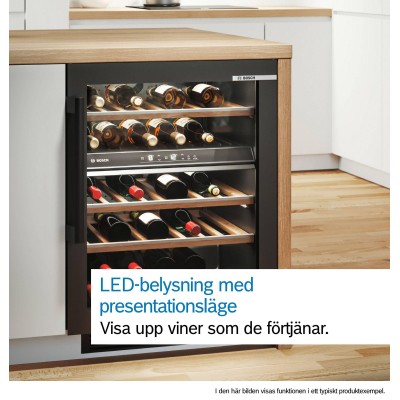 Bosch - KWK36ABGA - Serie 6, Fristående vinkyl, 186 x 60 cm