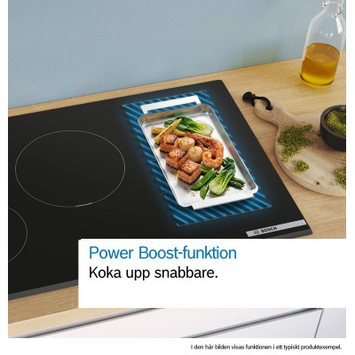 Bosch - PKF375FP2E - Serie 6, Dominohäll, glaskeramik, 30 cm, med ram