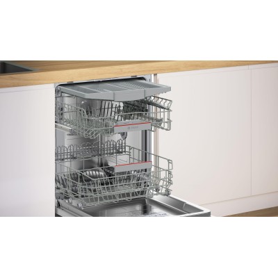 Bosch - SMU6ZCW10S - Serie 6, Underbyggd diskmaskin, 60 cm, Vit - 5 års garanti