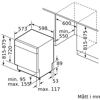 Bosch - SMU6ZCW10S - 5 års Garanti - Lager i Göteborg
